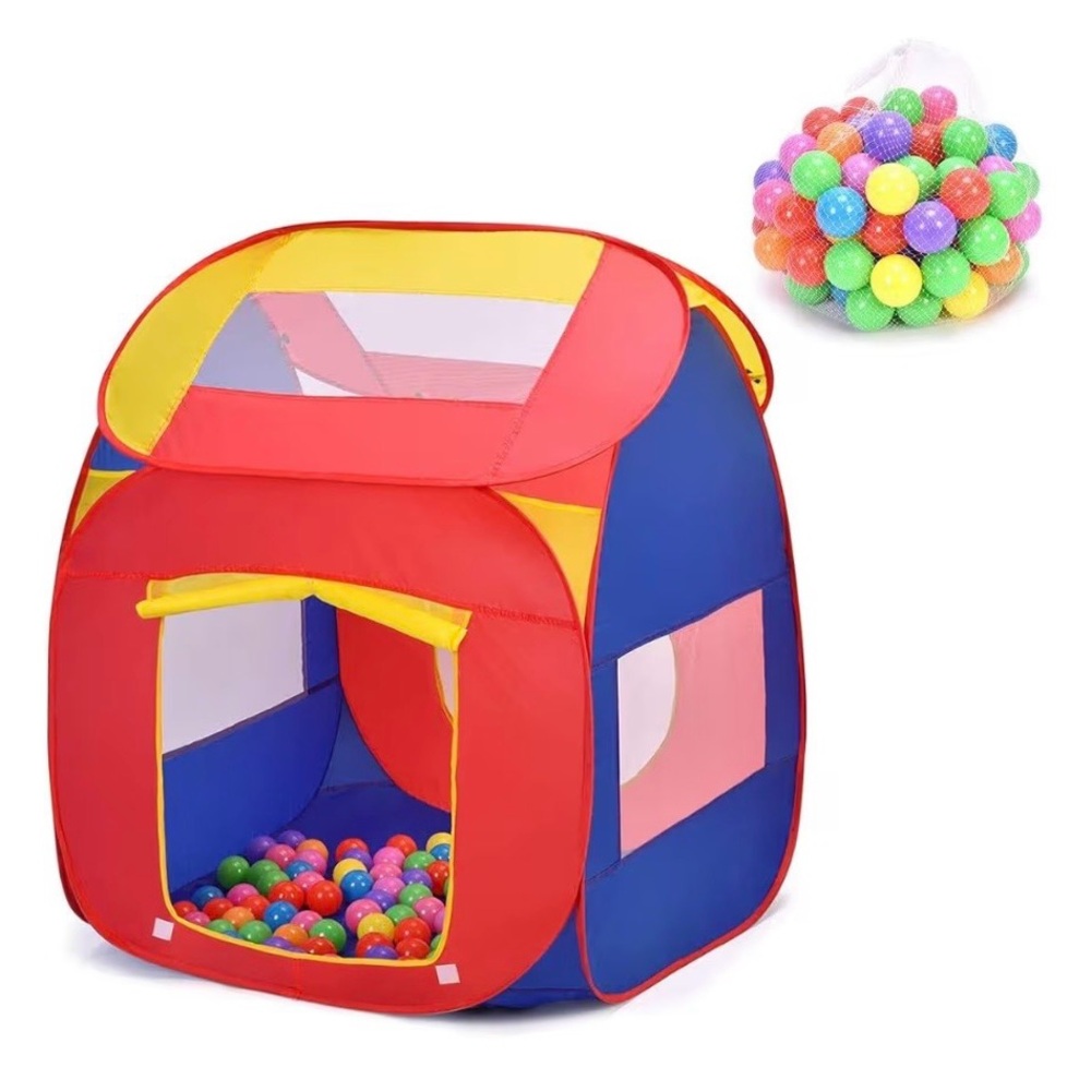 Costzon kids play ball pit, includes 100 balls